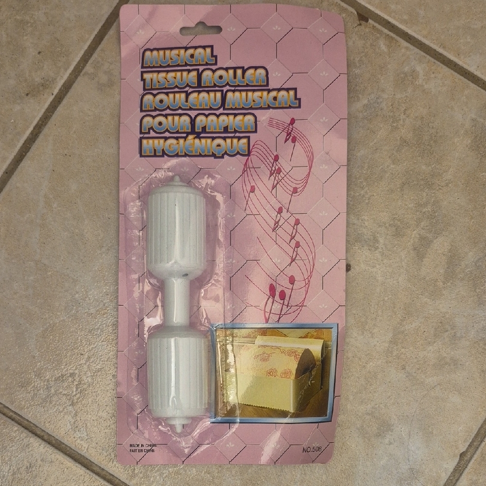 Musical Tissue Roller - White